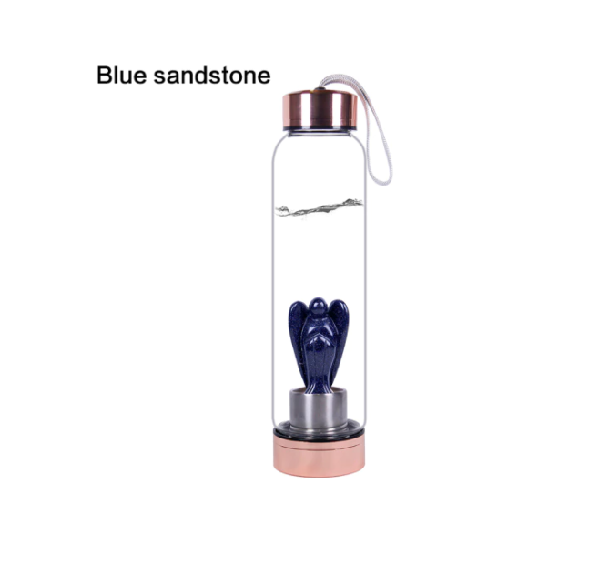 Crystolver (We Cover All Import Fees) – wholesale Water bottle – Angel Crystal Glass Water Bottle6