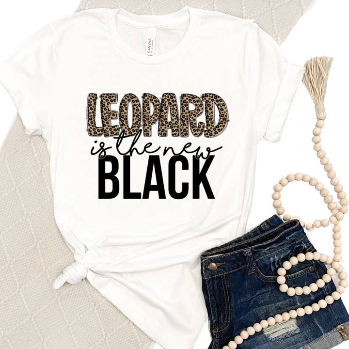 Leopard er den nye sorte for engroshandel hos Londas Trendy Tees