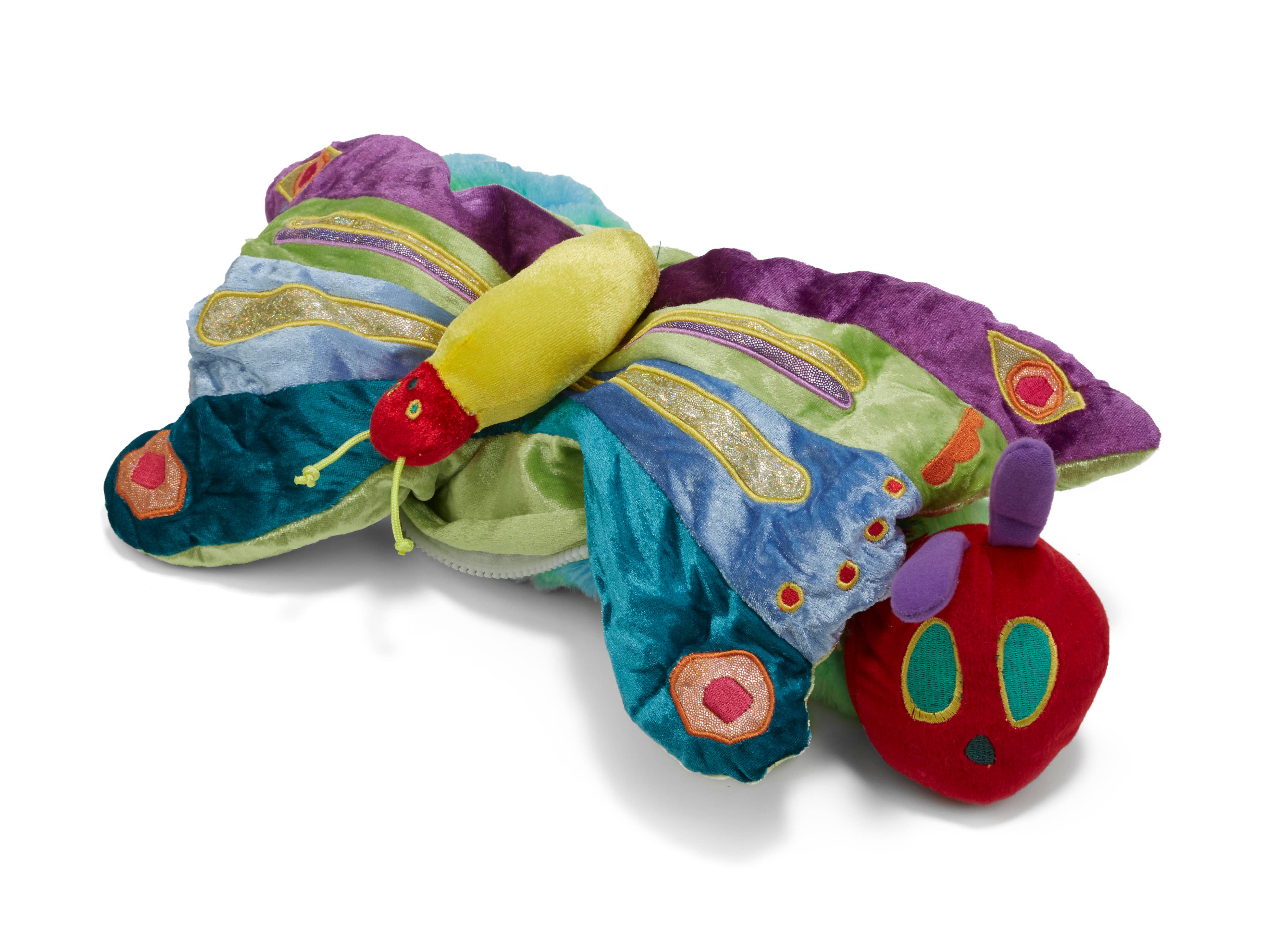 Kids Preferred - Wholesale Stuffed/Plush Toy - Kids & Baby - EC VHC Reversible Caterpillar / Butterfly Plush1