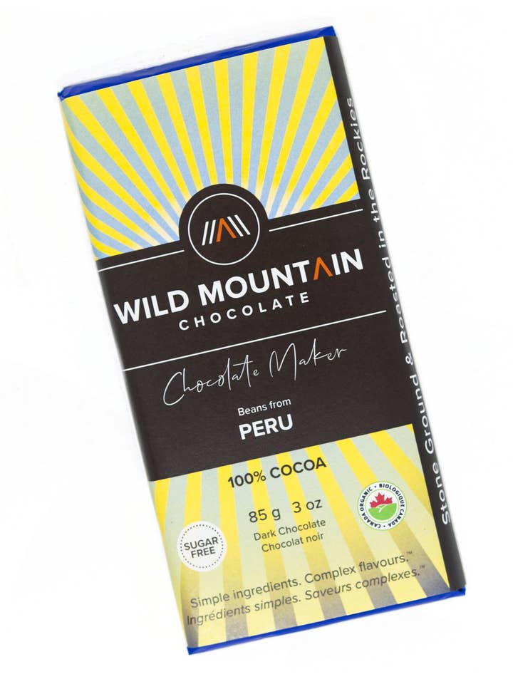 Pérou - 100 % pour la vente par Wild Mountain Chocolate