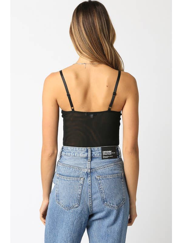 Black Emma Bodysuit for wholesale on Faire3