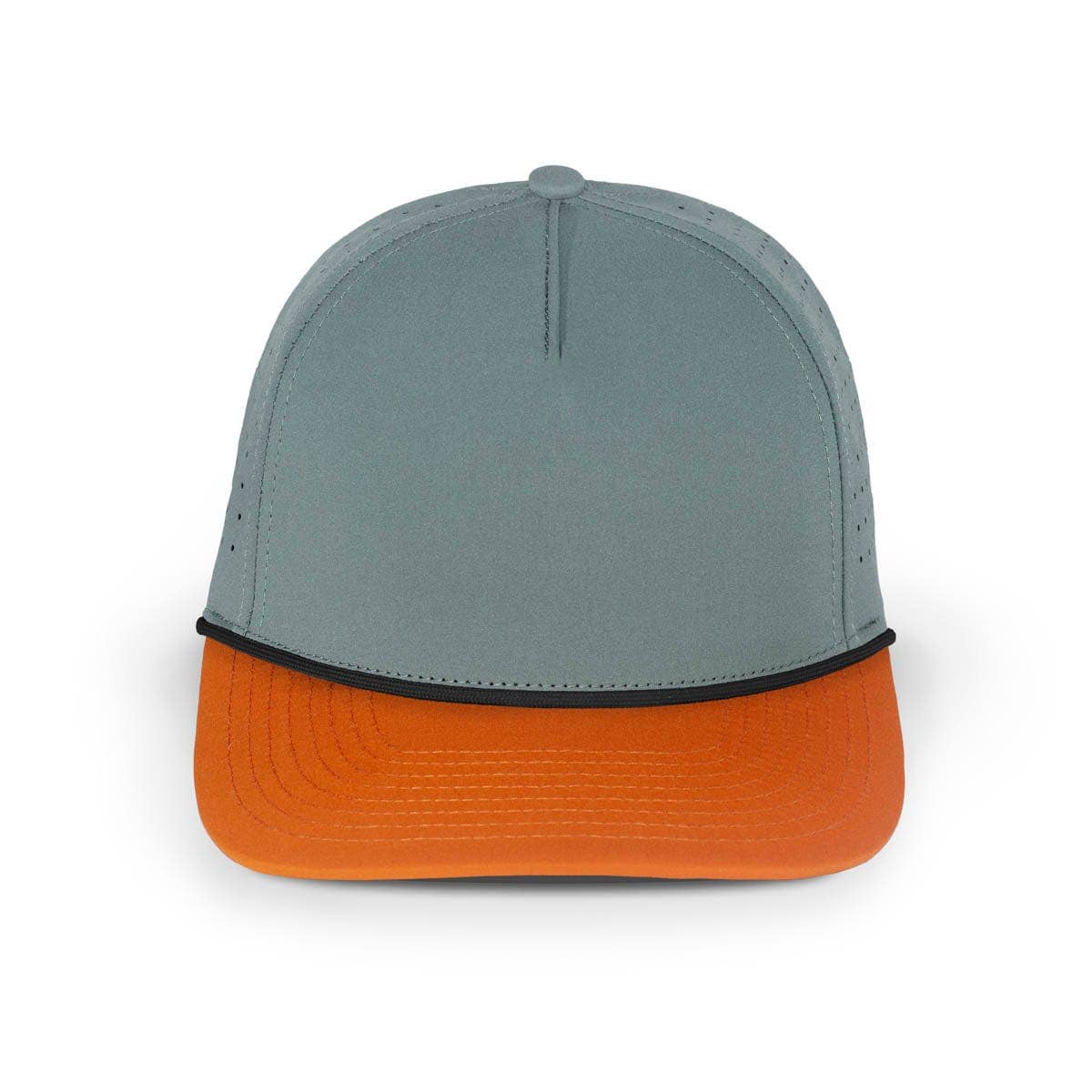 Wild Bills Blanks - Wholesale Trucker Hat - Unisex - GULF | Steel & Orange1