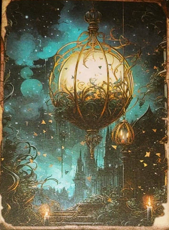 Slightly Askew Art - Wholesale Gallery Wall Set - Blue Witches - Set of 10 4" x 6" Decoupage Wood Wall Panels10