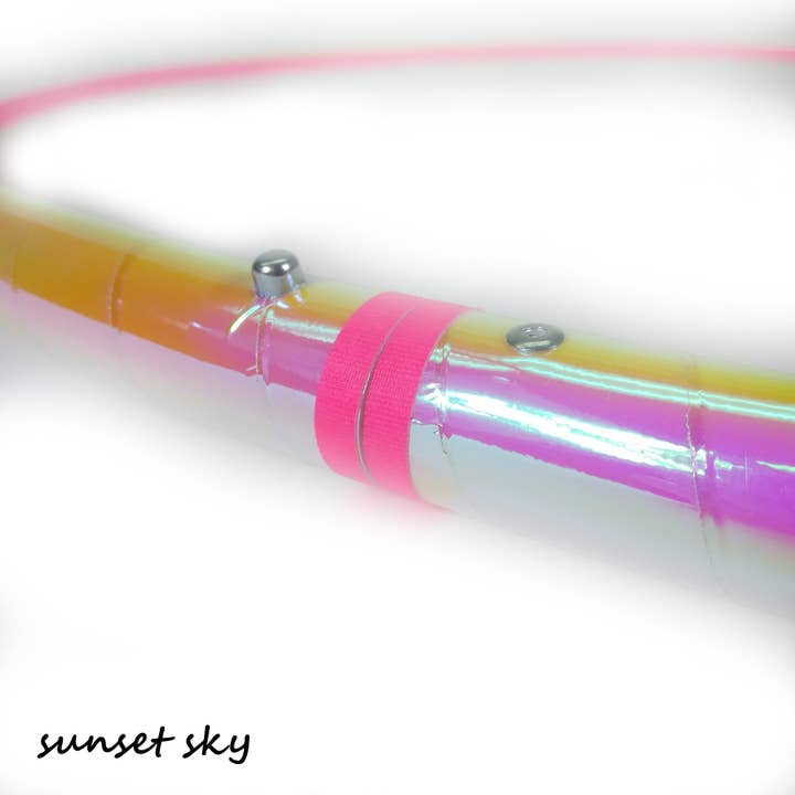 Hoopologie - Wholesale Sporting Accessories - Golden Sunset Sky Hoop - Beginner Performance Hula Hoop3