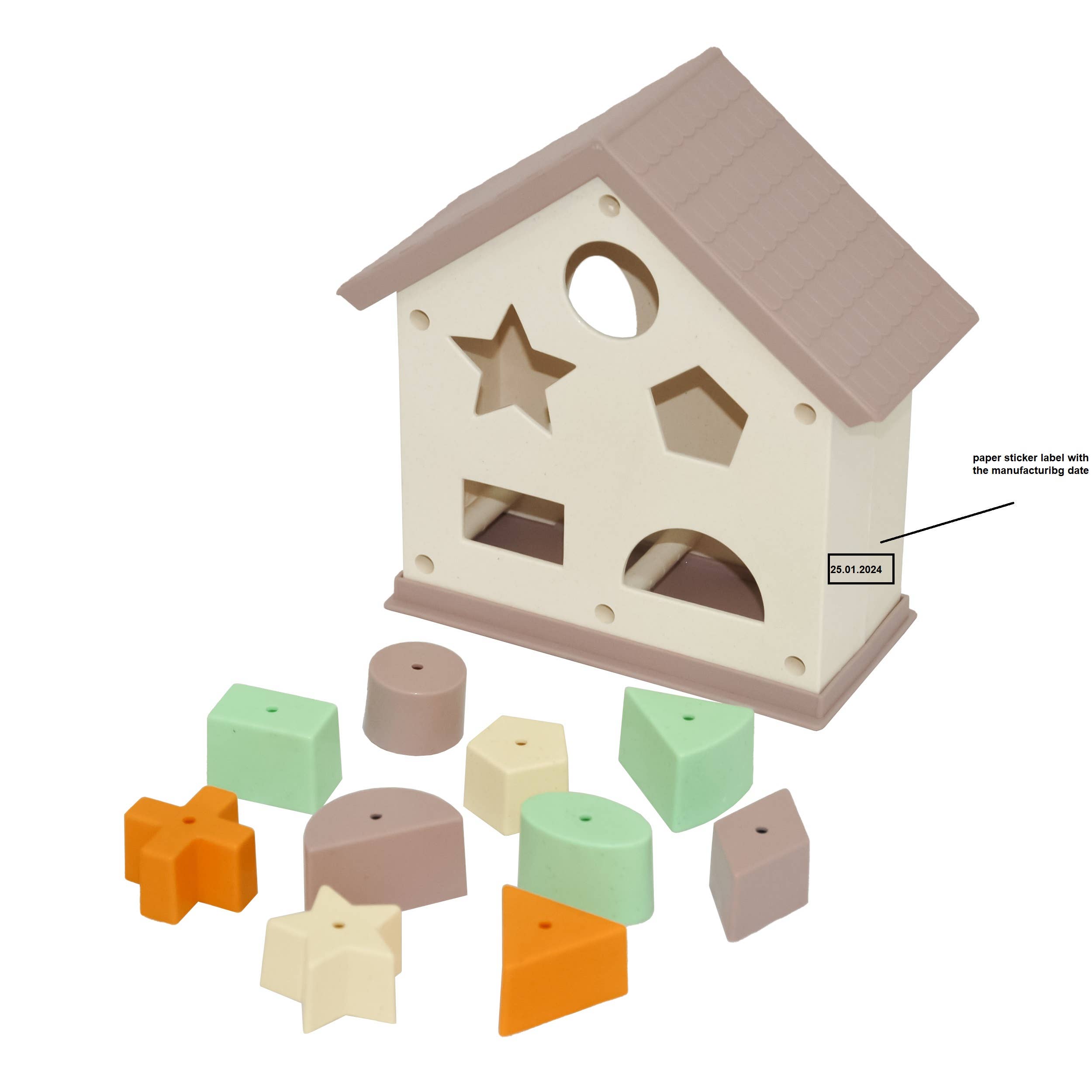 Lotus Pharmacy & Kids Boutique – wholesale Toy set – Kids – Eco Shape Sorter Magic House, Elfiki12