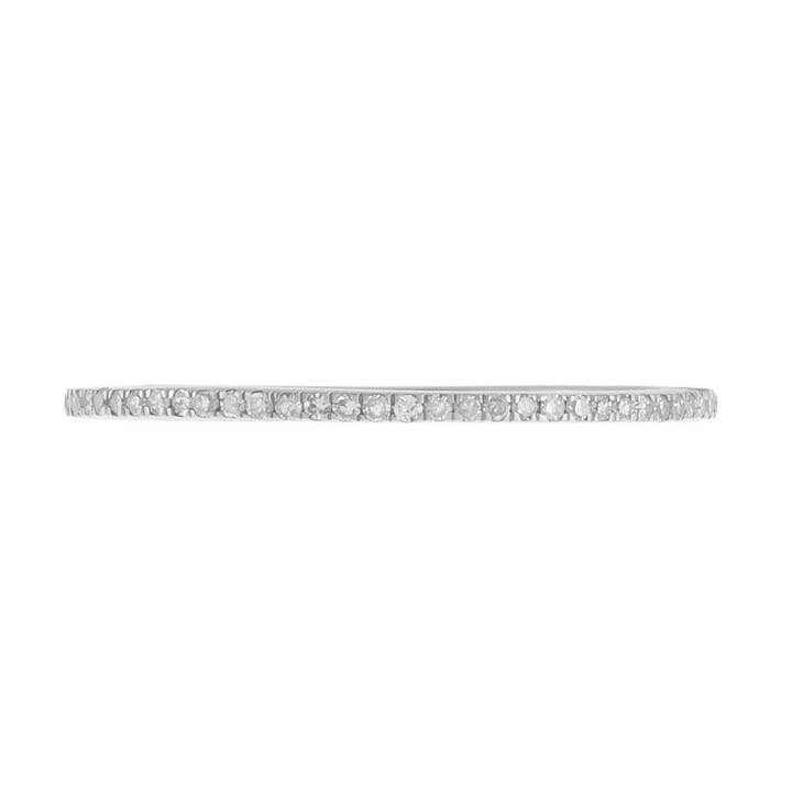 By Adina Eden - Wholesale Wedding Band/Ring - Diamond Micropavé Eternity Band 14K
