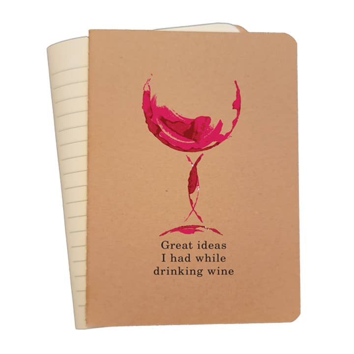 Familiar Goods - Wholesale Journal/Diary - Great Ideas Wine - Pocket Journal