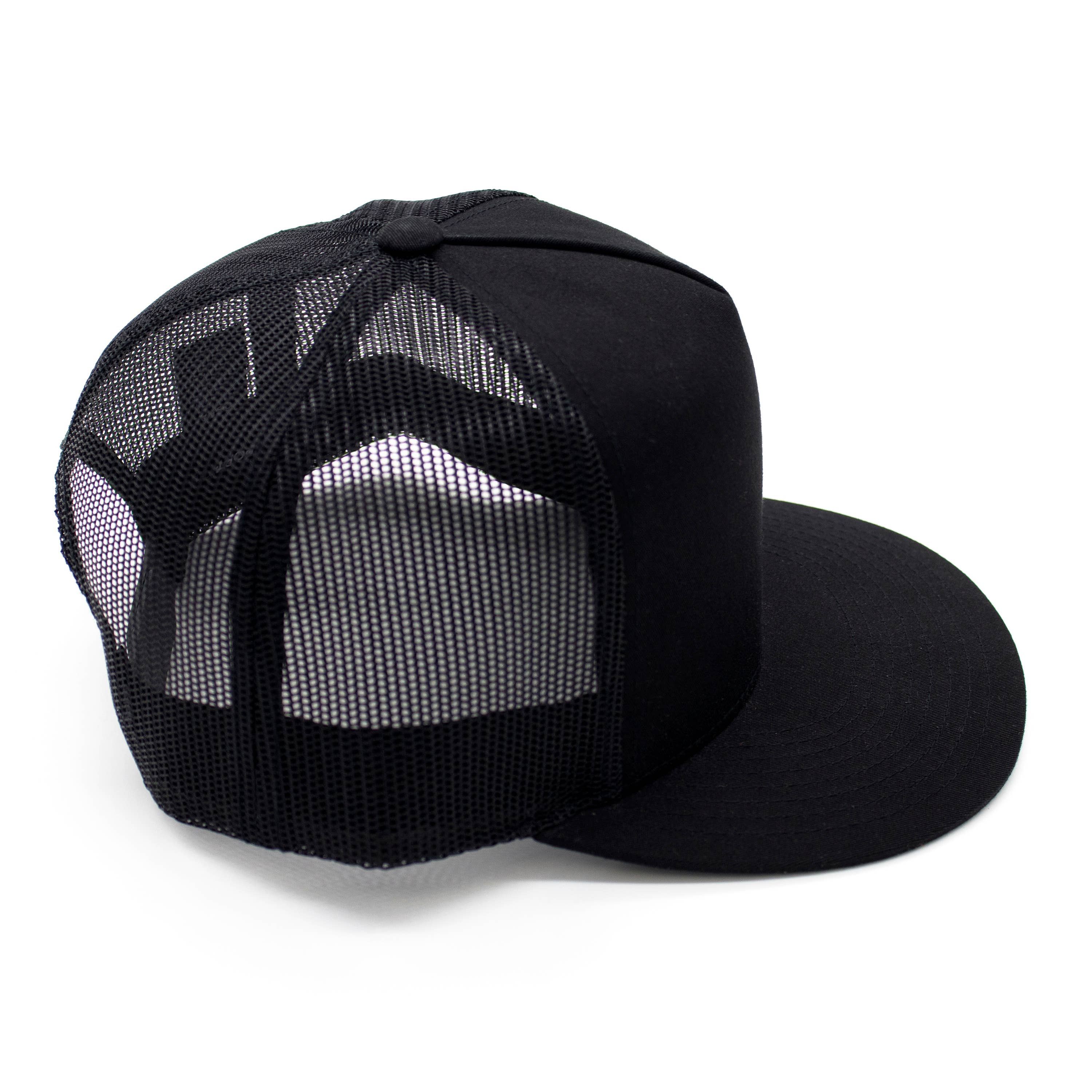 Nobullwoman Apparel - Wholesale Trucker Hat - Unisex - CUSTOM TEXT Raised Print Snapback Trucker Hats1