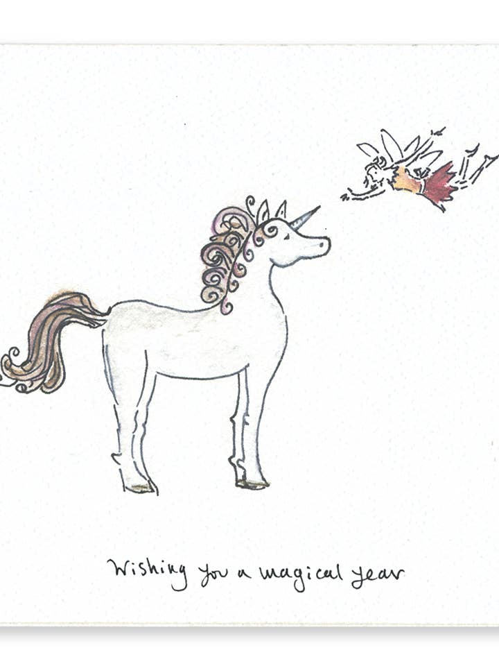 Wishing You a Magical Year Birthday Card for wholesale by Rosie’s Wonders Connection Cards