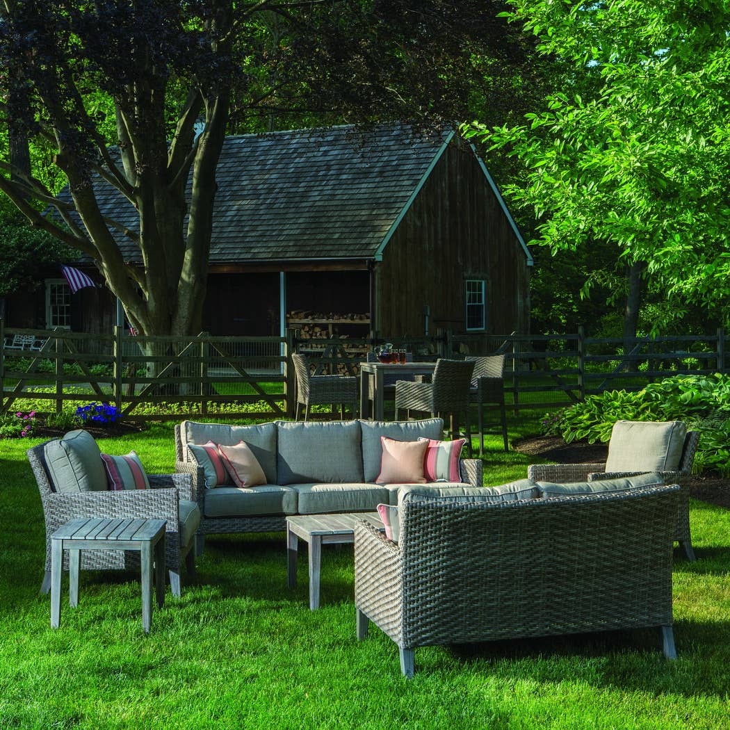 Alfresco Home - Wholesale Patio Couch - Cornwall Deep Seating Sofa2