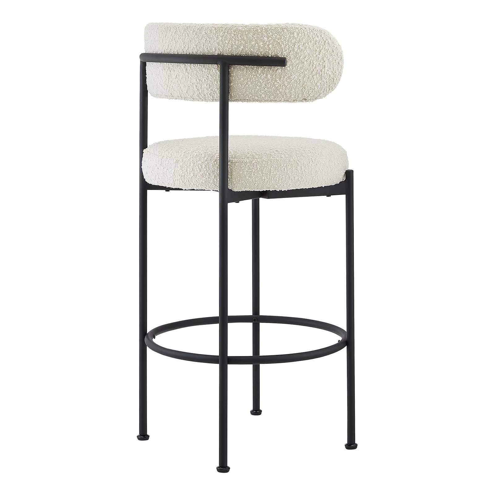 Modway - Wholesale Stool - Albie Boucle Fabric Bar Stools - Set of 23