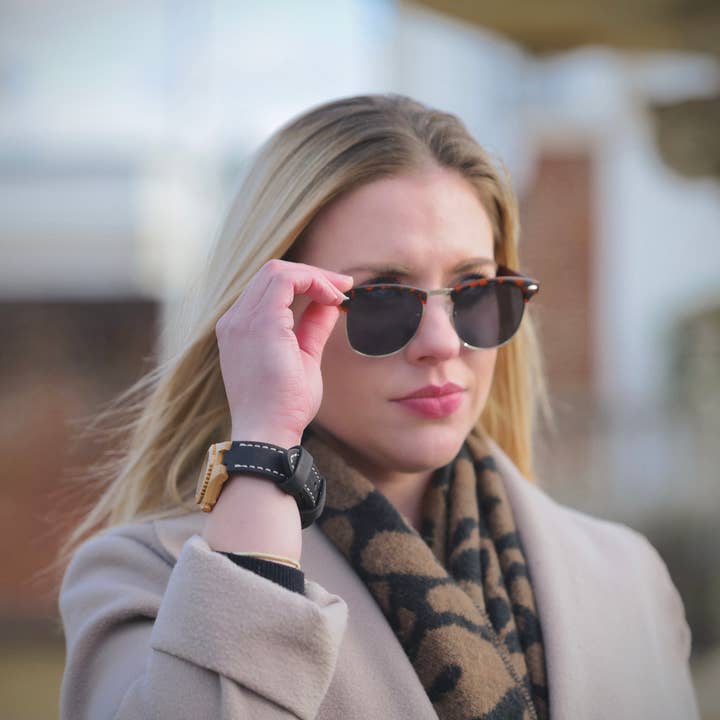 Bergen Eco Sunglasses/Tortoiseshell Frame for wholesale by Treeless Products