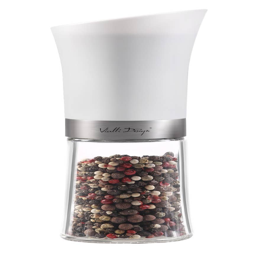 PepperMate Pepper MillWhite  Pepper mill, Coffee beans, Ingredient