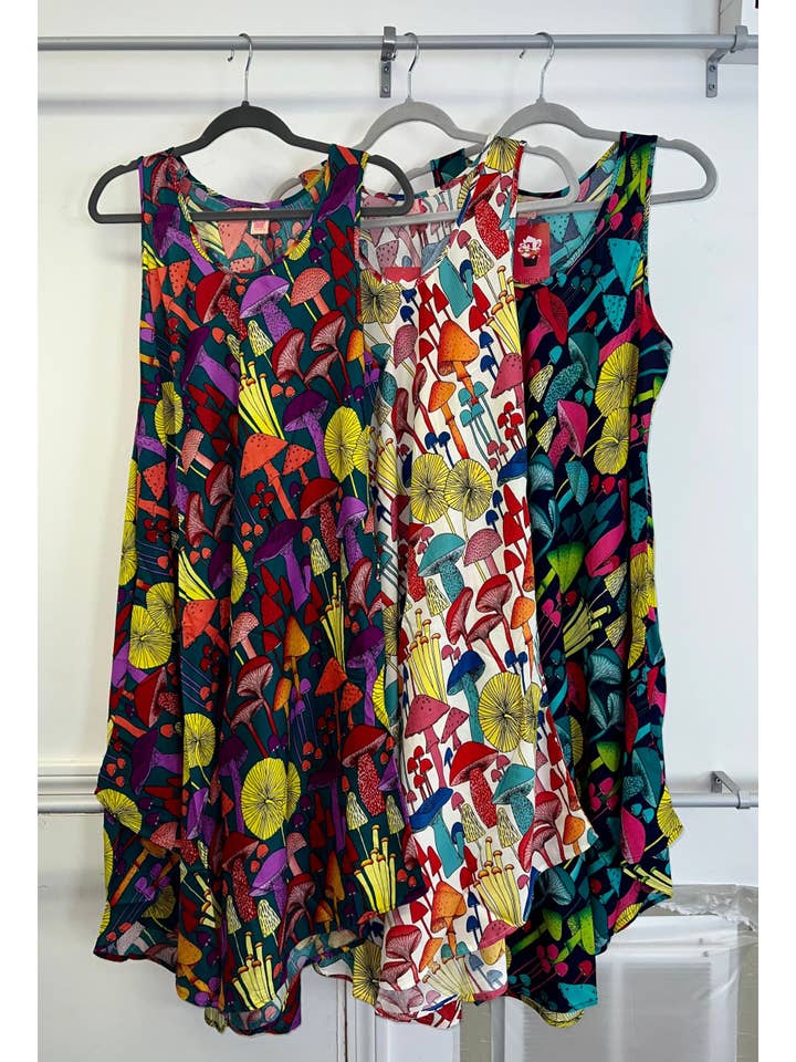 REMOVED BRAND - Wholesale Dress - Women's - CL14-MUSHROOMS CHA CHA DRESSES (SOLD IN PACKS OF 3)1