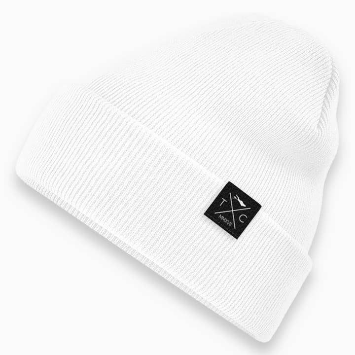 Bonnet Unisexe Classique Blanc pour la vente par The Clue Clothing