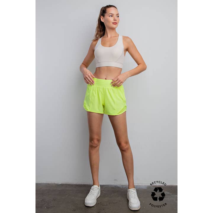 Rae Mode - Wholesale Athletic Shorts - Women's - RECYCLED ACTIVE SHORT WITH MESH34