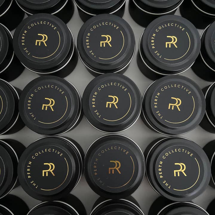 RISEthecandlestudio - Wholesale Travel Candles - Custom Designed | Branded Candle | Corporate Thank you candles | Business Branding with Personalise Message | 10-12hours burn time7