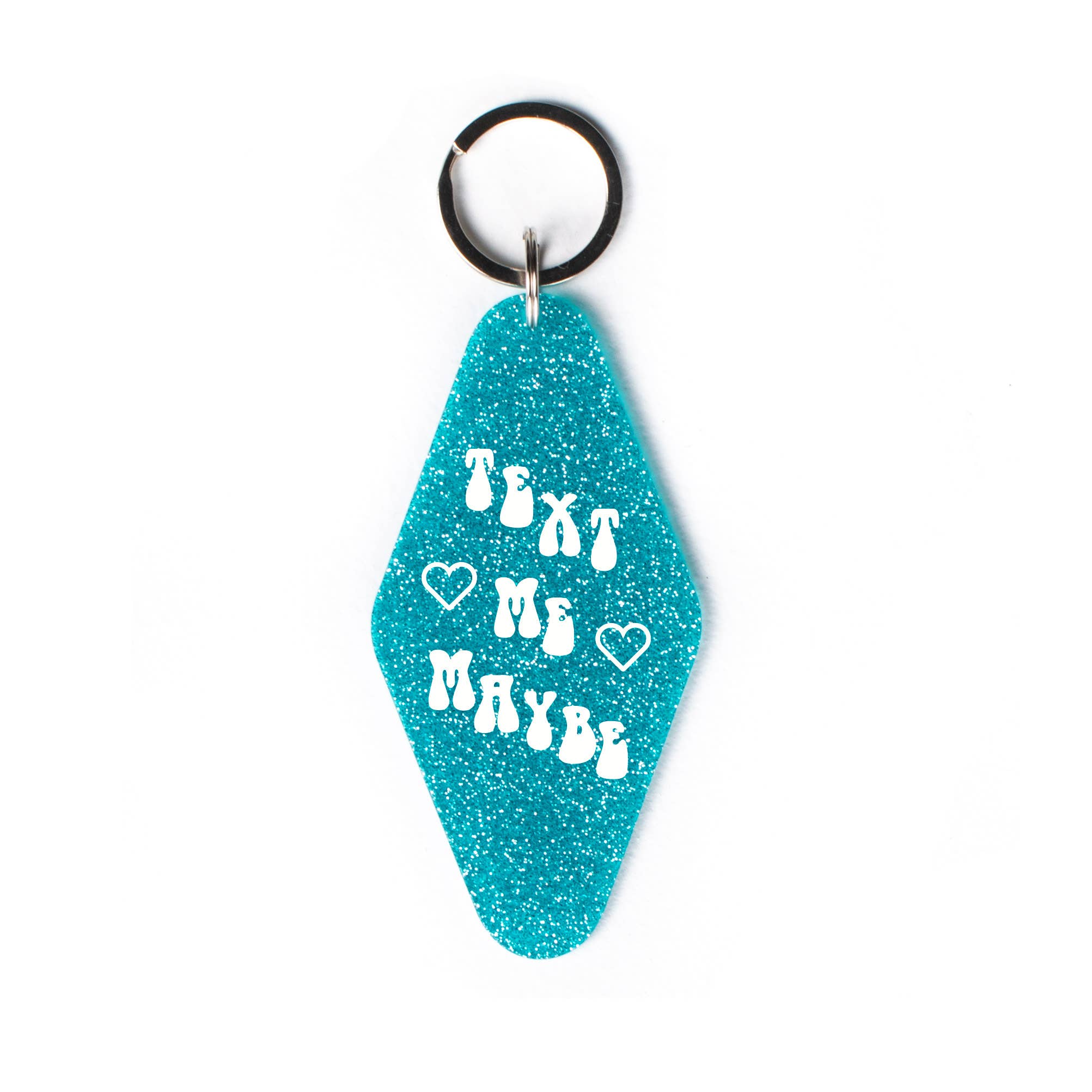 femfetti - Wholesale Keychain – Women's - Text Me Maybe Glitter Motel Keychain2