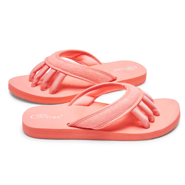 Pedi Couture - Wholesale Sandals - Women's - Coral Women's Yoga Sandals