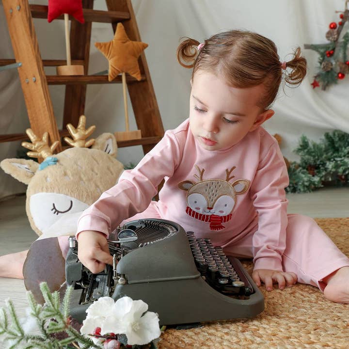 Pink 16247 - Christmas jogging suit - AW 24/25 for wholesale on Faire