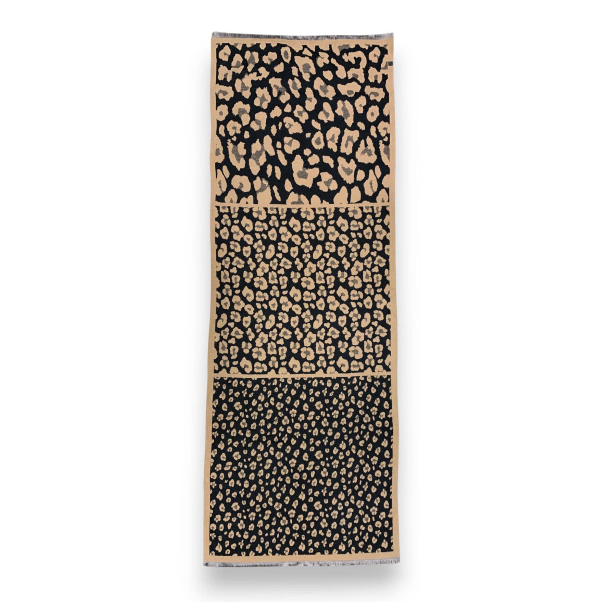 Lili Scarves (US Duty Free) – wholesale Scarf – Women's – Leopard Print Cashmere Blend Winter Scarf10