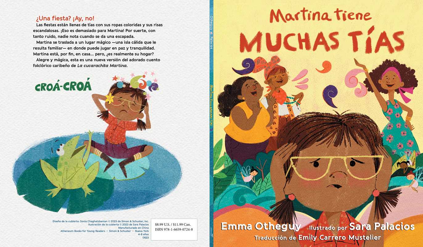 Simon & Schuster - Wholesale Early Reader Book (6-8) - Martina tiene muchas tías (Martina Has Too Many Tías) by Emma Otheguy1
