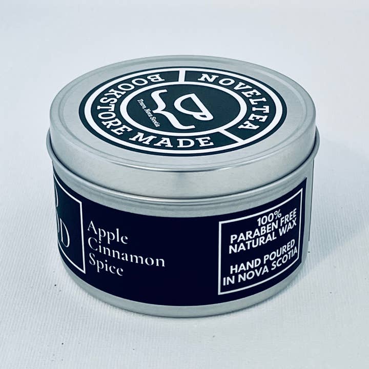 NovelTea Bookstore & Gifts - Wholesale Travel Candles - Little Red Riding Hood - Apple Spice Black Label Candle3