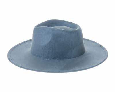DNMC - Wholesale Fedora - Women's - Vegan Suede Rancher Hats - NEW COLORS!9