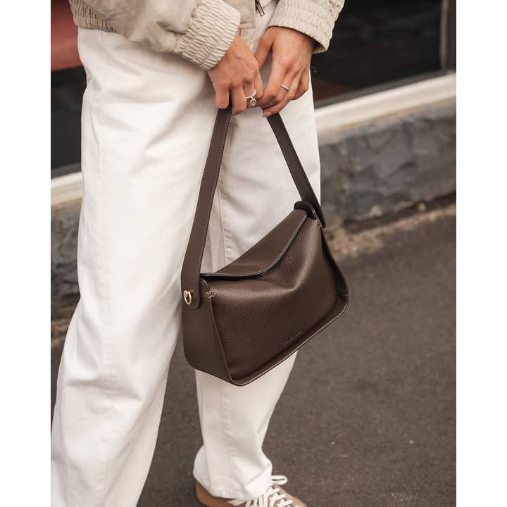 Louenhide - Wholesale Shoulder Bag - Women's - Maddie Shoulder Bag - Chocolate6