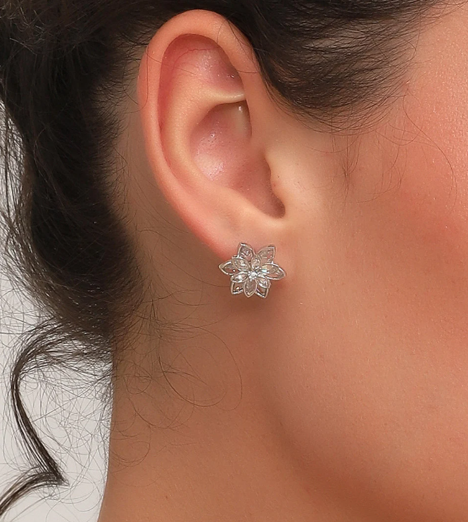 AVENS - Wholesale Jewelry Set - 925 Sterling Silver Lotus  Jewelry Set2