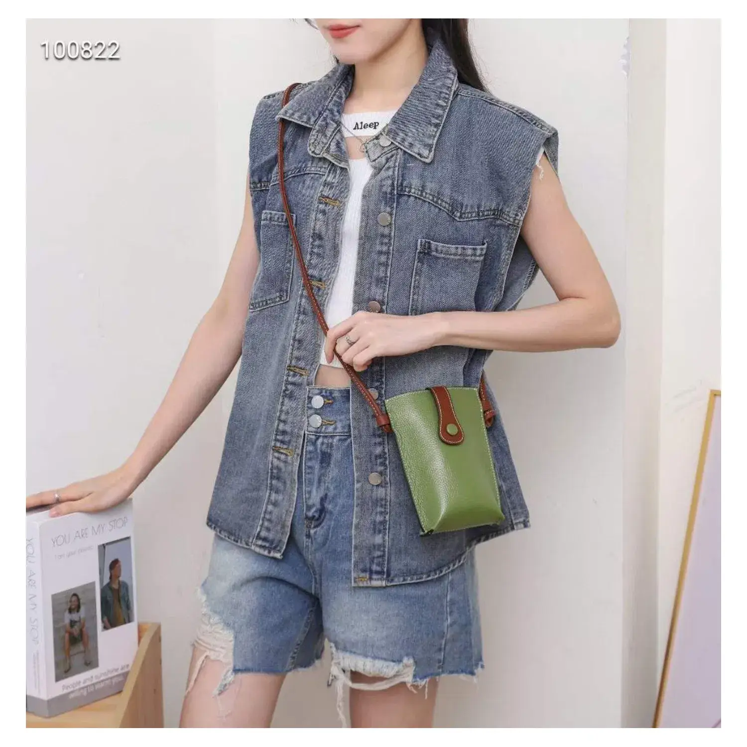 Superbia – wholesale Crossbody bag – Women's – Superbia Genuine Leather Two-Toned Mobile Bag Essential Bag12