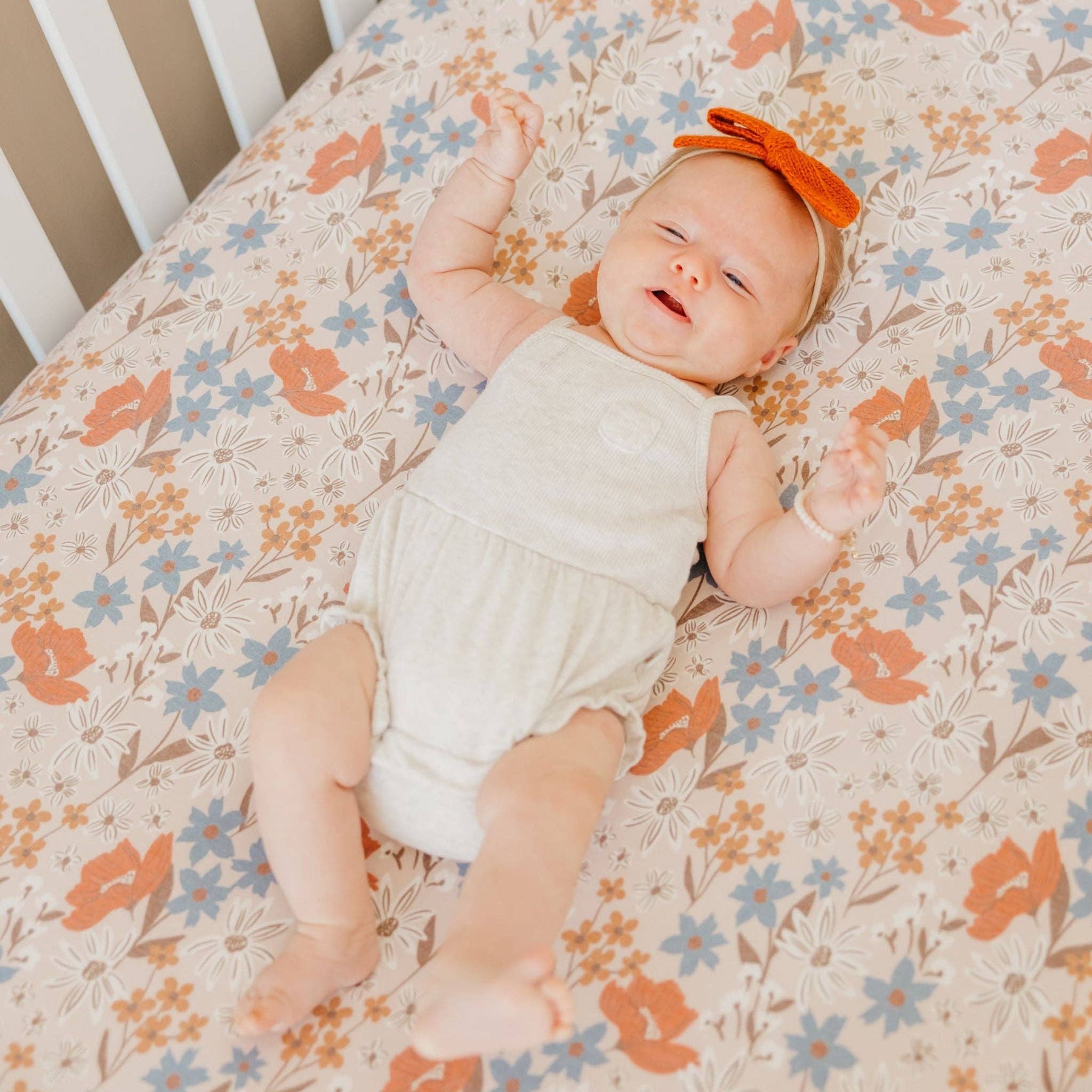 Copper Pearl - Wholesale Cot/Crib Sheets - Premium Knit Fitted Crib Sheet - Eden3