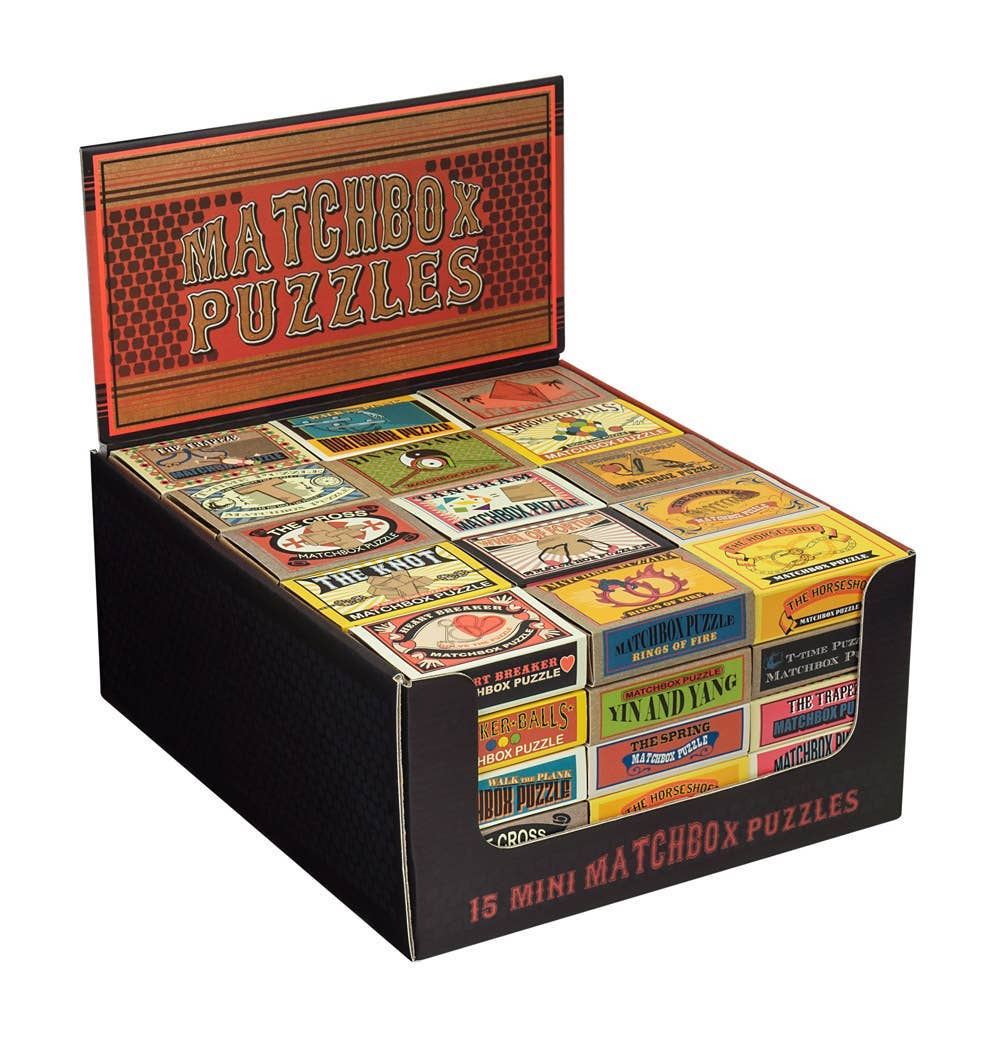 Professor Puzzle – wholesale Puzzle – Adult – Matchbox Puzzle Display