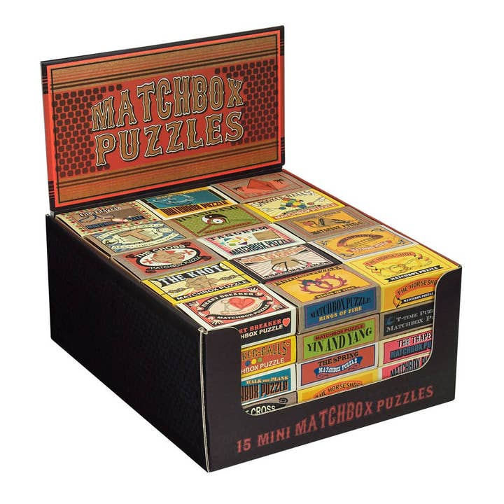 Professor Puzzle – wholesale Puzzle – Adult – Matchbox Puzzle Display0