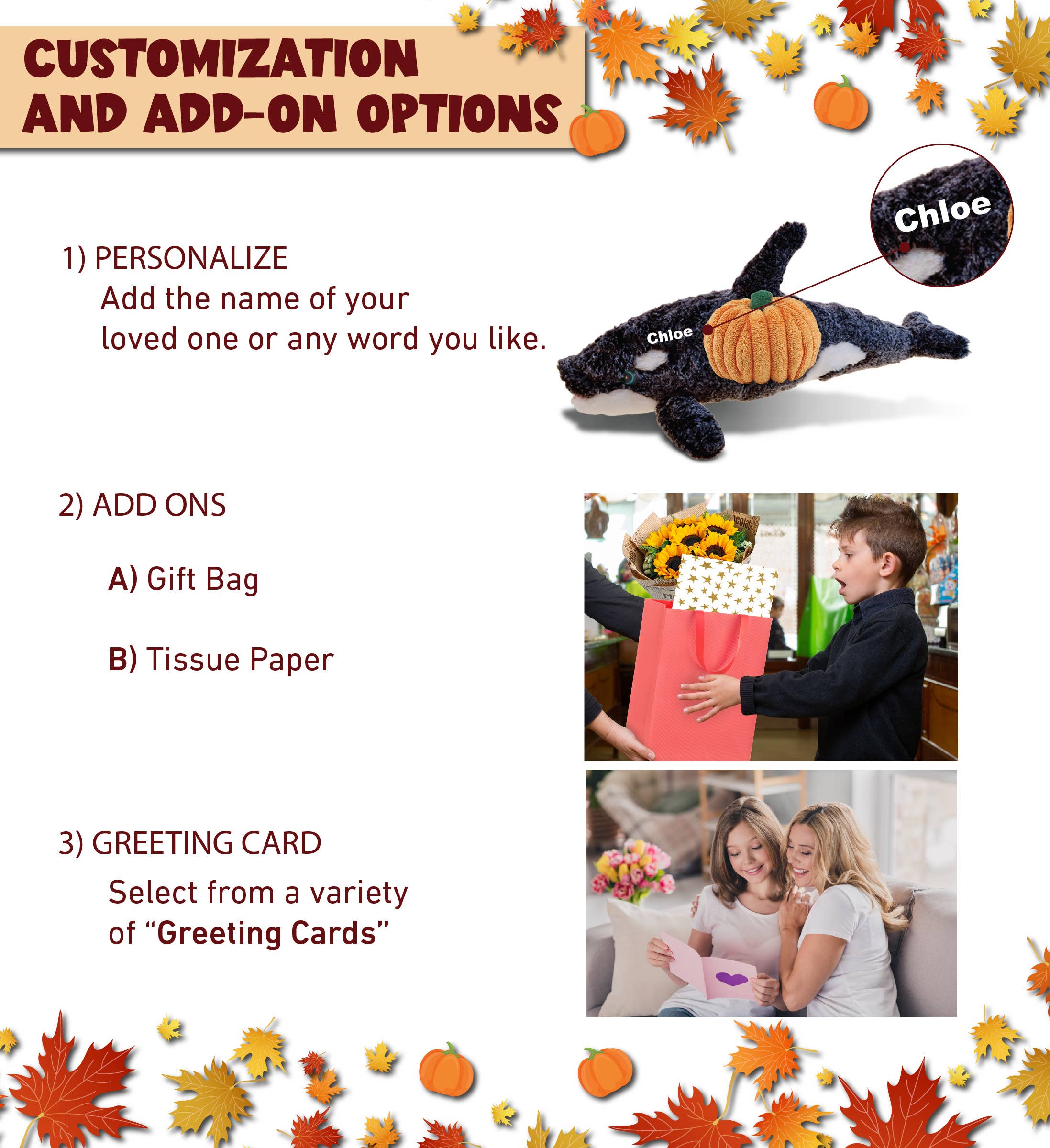 Cota Global - Wholesale Stuffed/Plush Toy - Kids & Baby - Plush Pumpkin - Super-Soft Plush - Killer Whale1