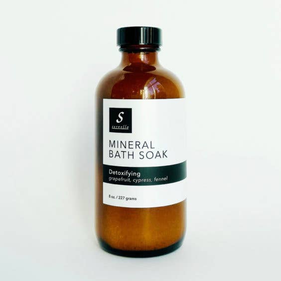 Mineral Bath Soak 8 oz for wholesale by servello