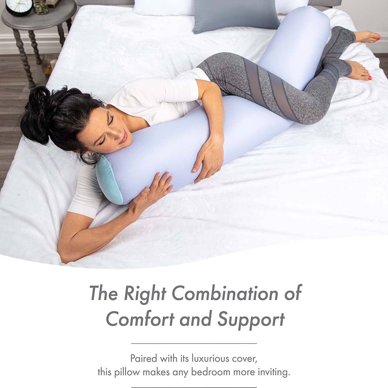 Husband Pillow – wholesale Nursing pillow/pad – Maternity – Microbead Body Pillow for Maternity Pregnant Women - 48" X 8"30