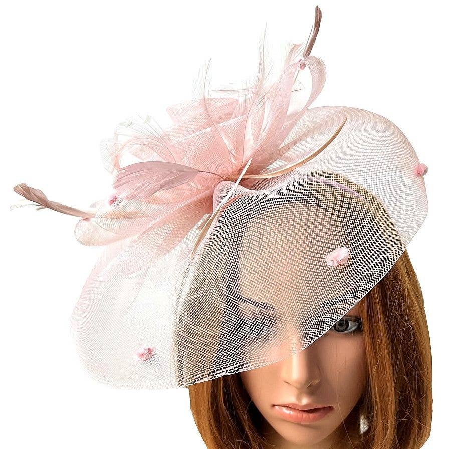 Diacly - Wholesale Fascinator Hat - Women's - Floral Fascinator with Veil4