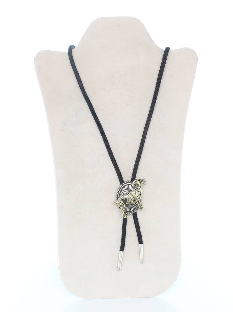 HHH Designs - Wholesale Pendant/Charm Necklace - Goat Bolo, 36" cord, made in USA, sold by each1