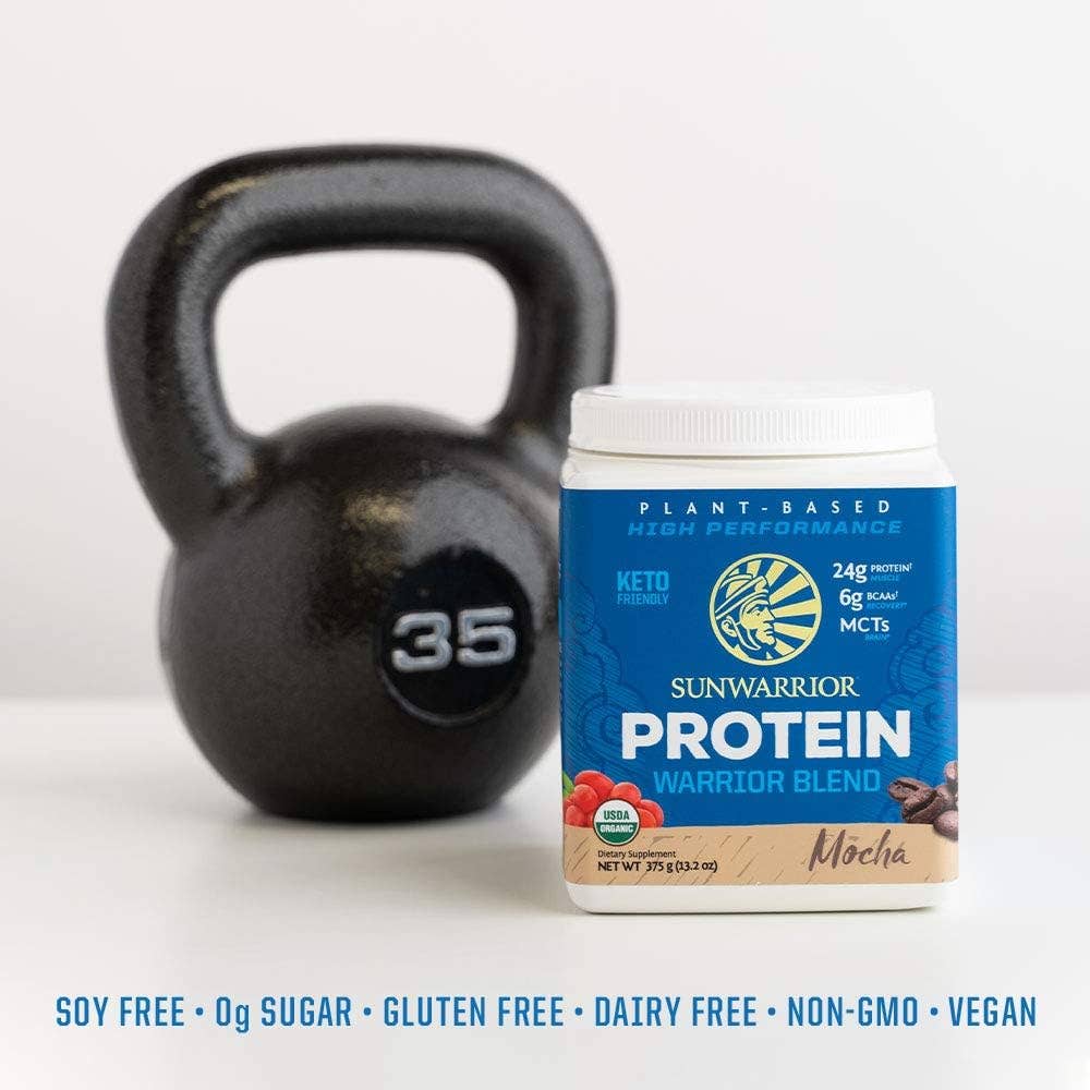 Sunwarrior - Wholesale Protein/Superfood Powder - Warrior Blend Mocha Protein - Pea Protein Powder8