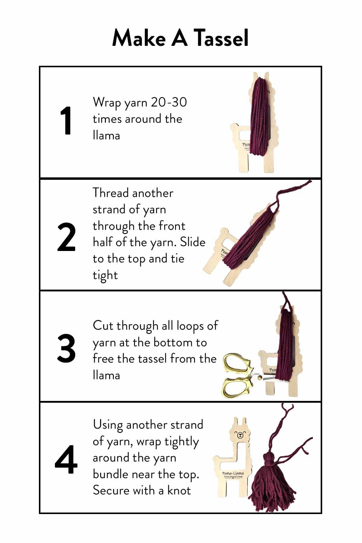 Twice Sheared Sheep - Wholesale Knitting/Crochet Supplies - Poma-Llama Pom Pom, Tassel, and Lucet Cord Maker9