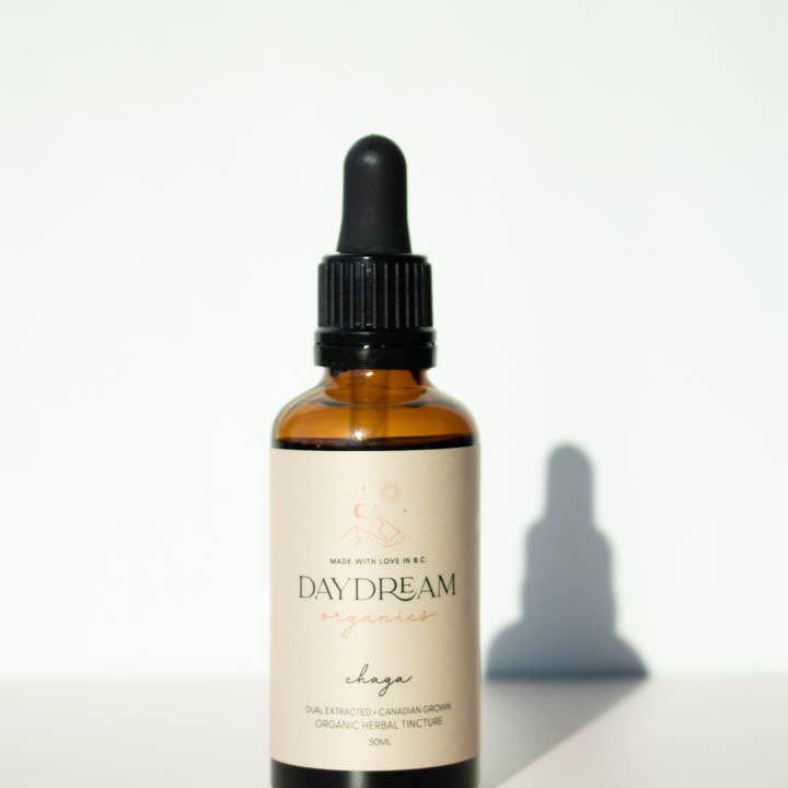 Chaga Mushroom Tincture (Double Extracted) for wholesale by Daydream Organics | Prairie Doctor Brand