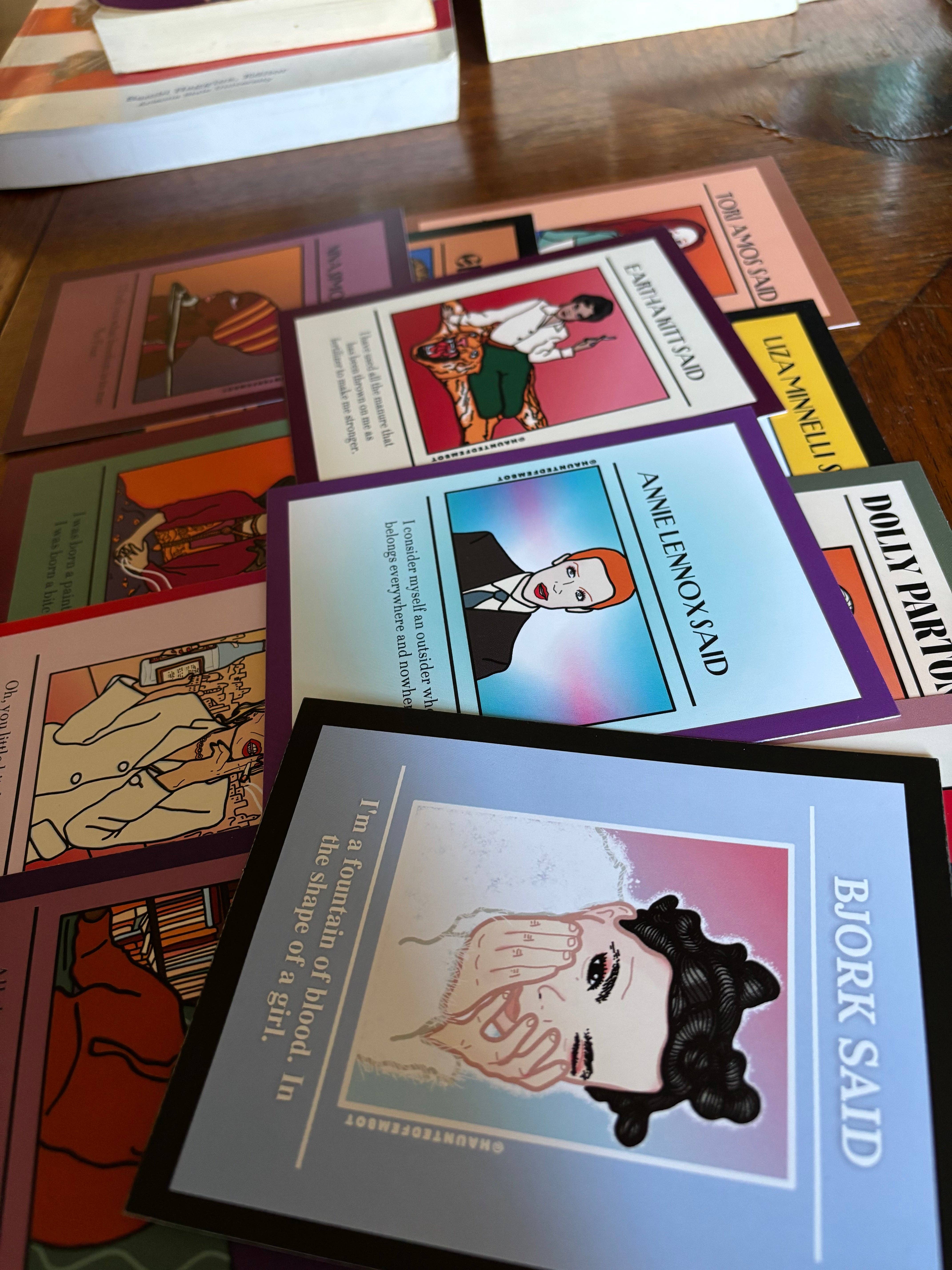 Haunted Fembot - Wholesale Postcard - David Lynch “follow your dreams unless they’re stupid” Postcard4