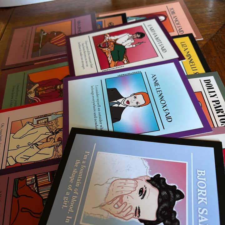 Haunted Fembot - Wholesale Postcard - David Lynch “follow your dreams unless they’re stupid” Postcard4