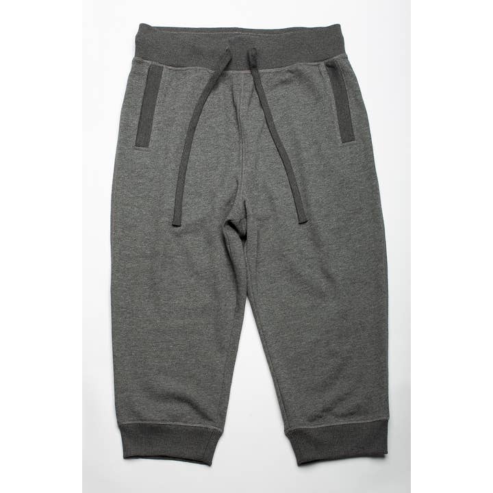 Cropped French Terry Pants With Slash Pocket for wholesale by Reckon Underwear