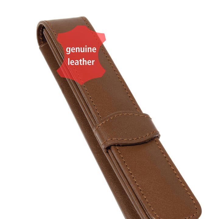 Genuine leather case for 1 writing instrument for wholesale by ONLINE Schreibgeräte GmbH