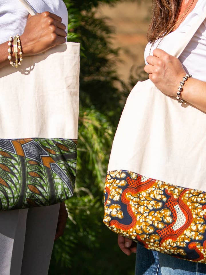 Canvas Tote Bag for wholesale by Grain of Rice Project