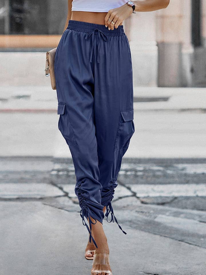 Love, Kuza – wholesale Byxor - Dam – Satin Adventure Cargo Byxor