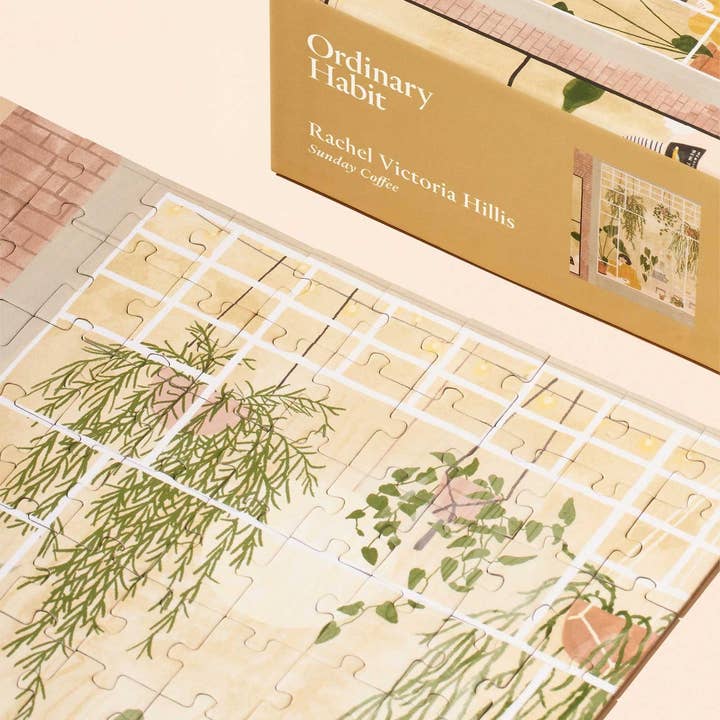 Ordinary Habit - Wholesale Puzzle - Adult - Sunday Coffee 100 Piece Puzzle