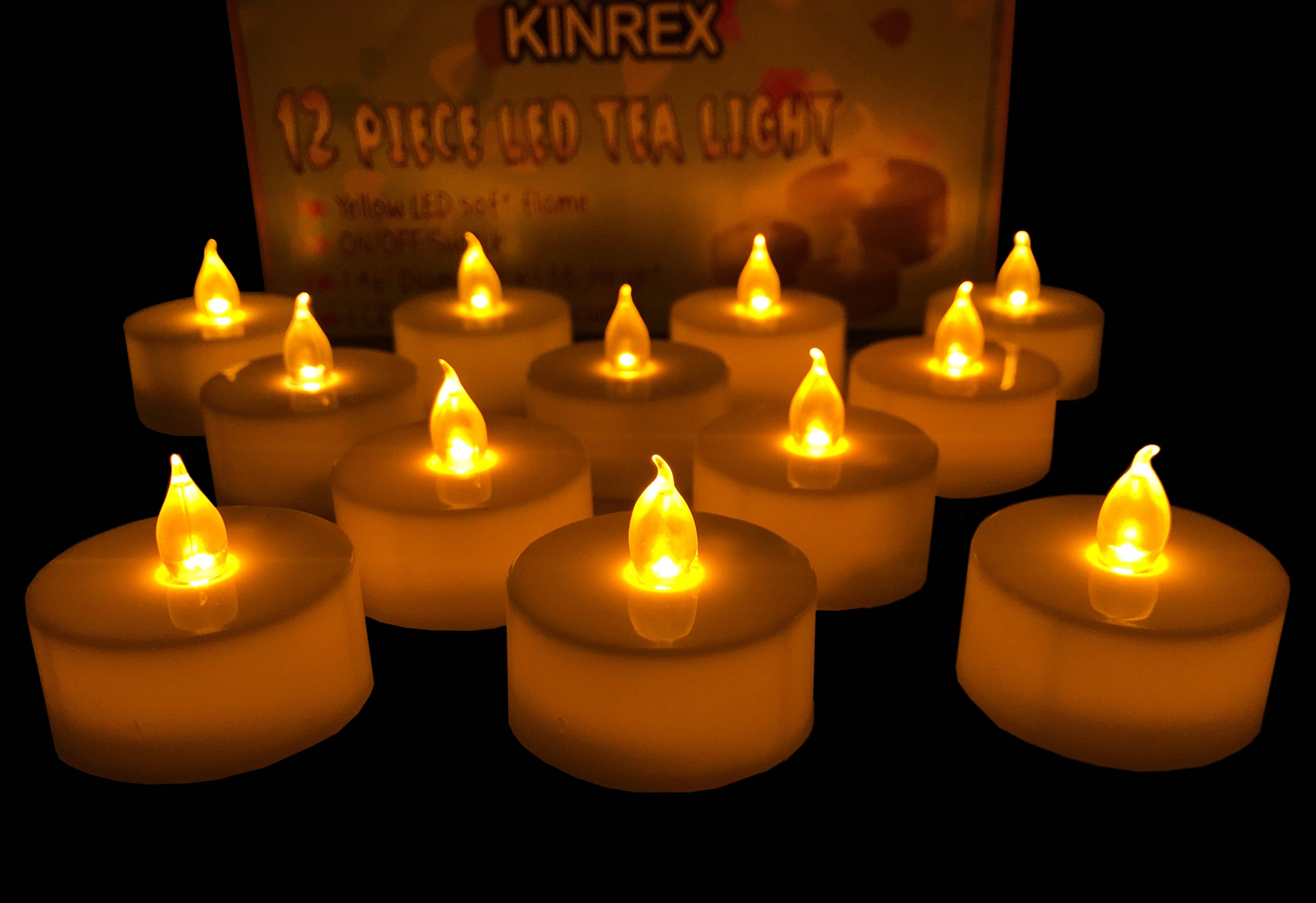 KINREX - Wholesale Kaars zonder vlam - Vlamloze theelichtkaarsen - Led Votive Candles6